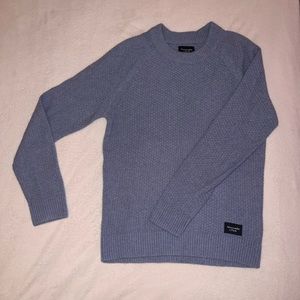 Small Abercrombie & Fitch Light Blue Sweater